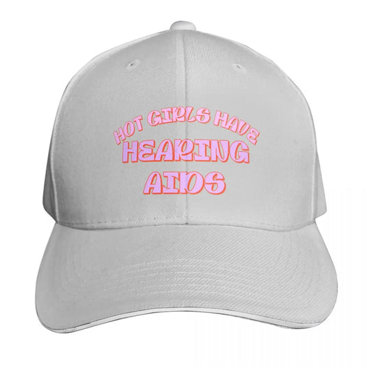 Hearing Aids Baseball Cap