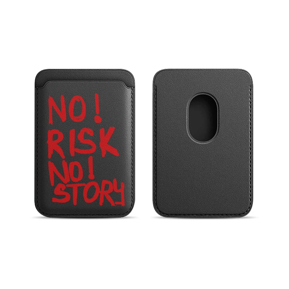 Positive Leather Card Wallet Cover Phone
