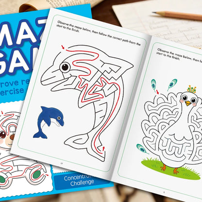 Fun Maze Drawing Book