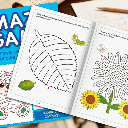 Fun Maze Drawing Book