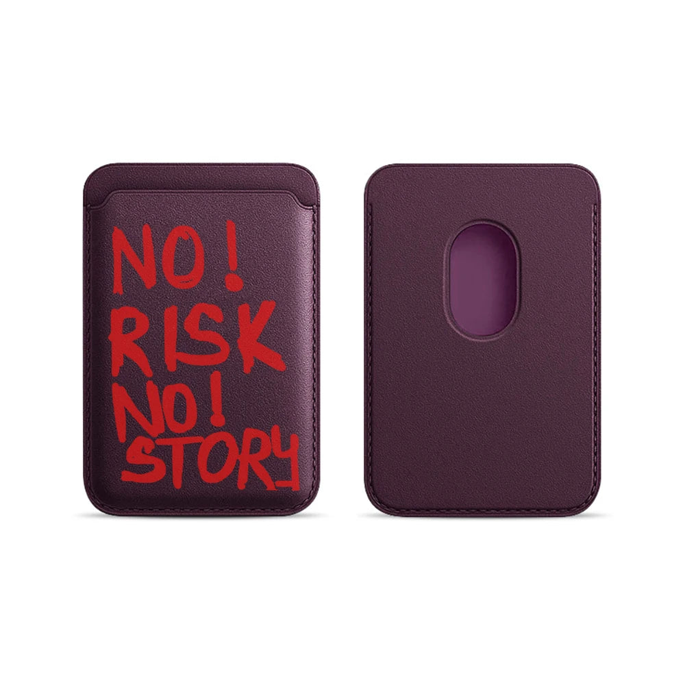Positive Leather Card Wallet Cover Phone