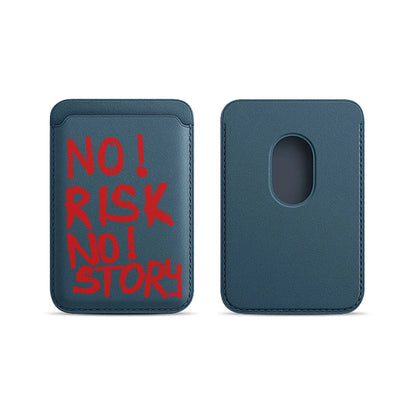Positive Leather Card Wallet Cover Phone