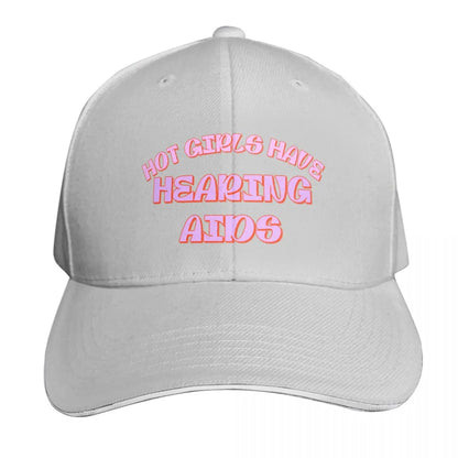 Hearing Aids Baseball Cap