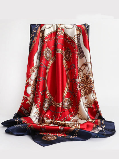 Square Silk Scarves