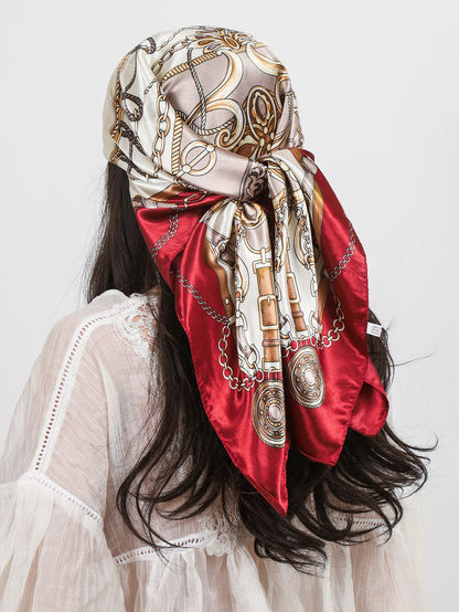 Square Silk Scarves