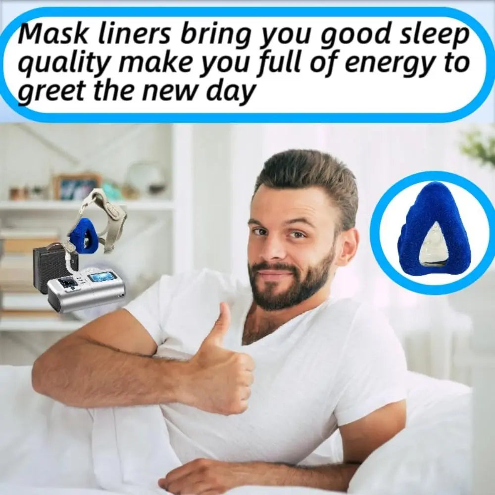 Reusable CPAP Nasal Mask Liners