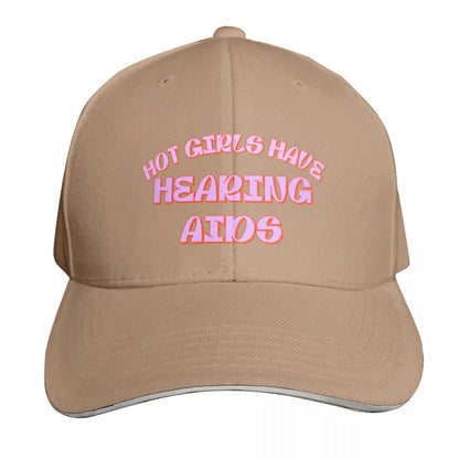 Hearing Aids Baseball Cap