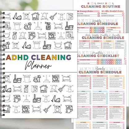 Adhd Cleaning Planner