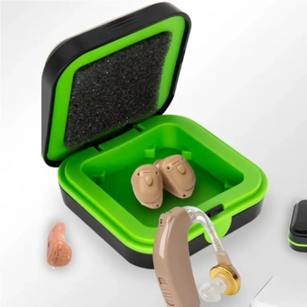 Portable Hearing Aid Storage Box
