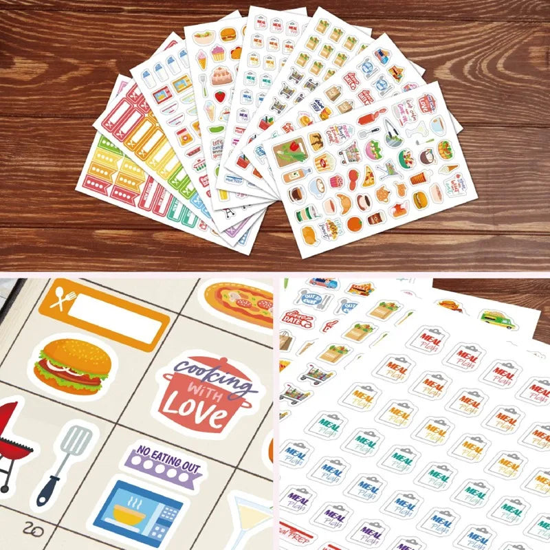 Food Planning Stickers