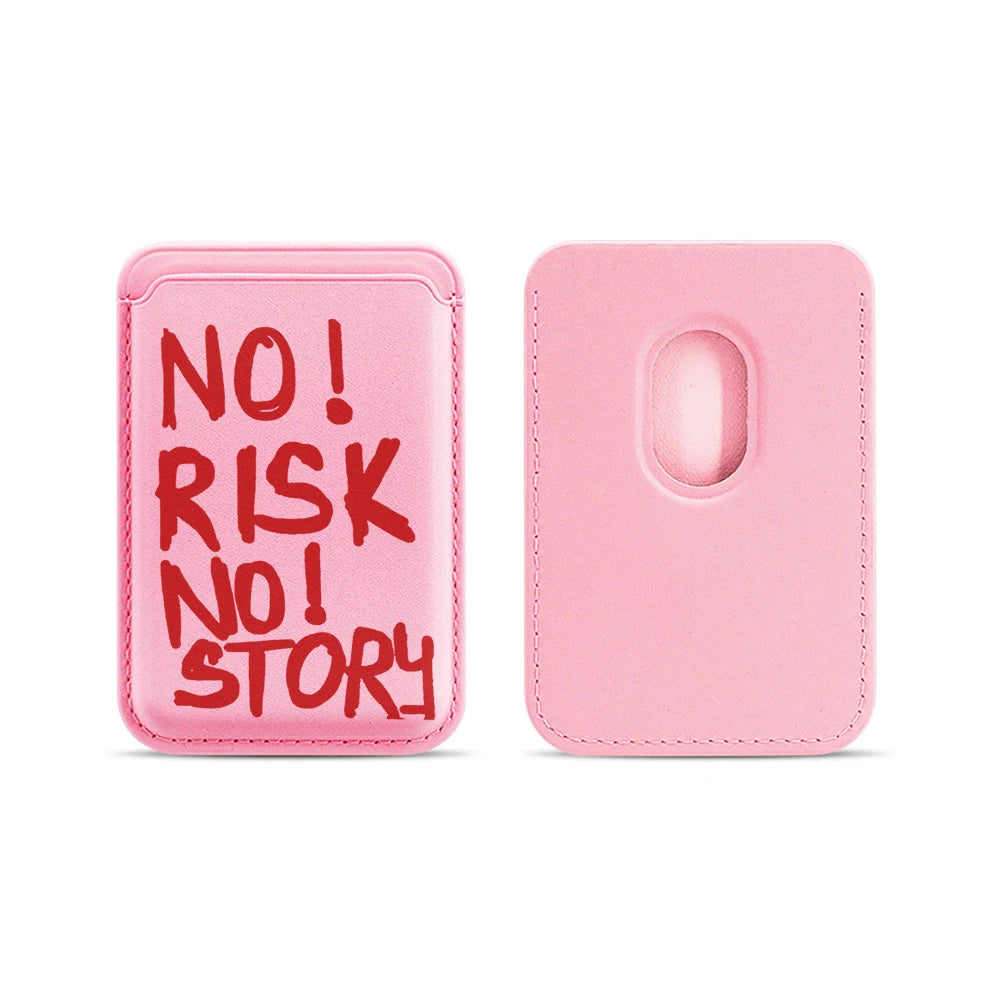 Positive Leather Card Wallet Cover Phone