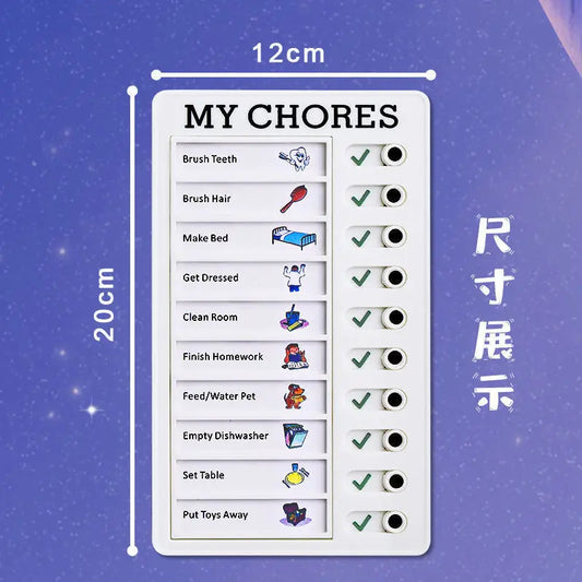 Multi-Kid ADHD-Friendly Chore Chart