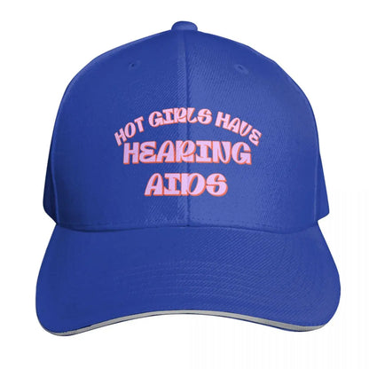 Hearing Aids Baseball Cap