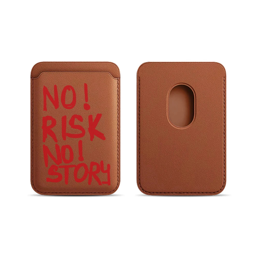 Positive Leather Card Wallet Cover Phone