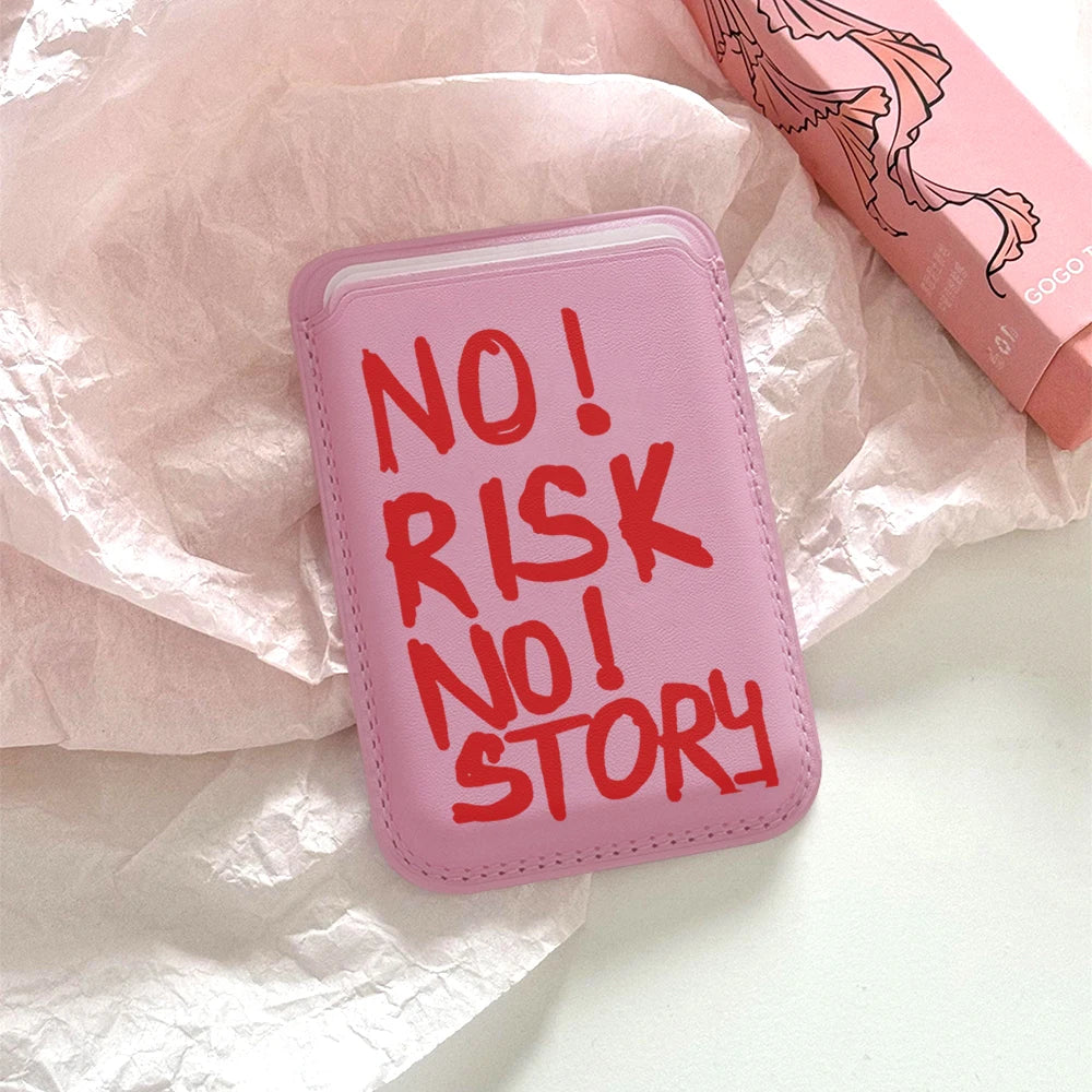 Positive Leather Card Wallet Cover Phone