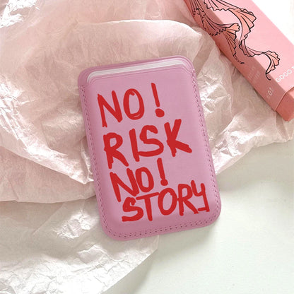 Positive Leather Card Wallet Cover Phone
