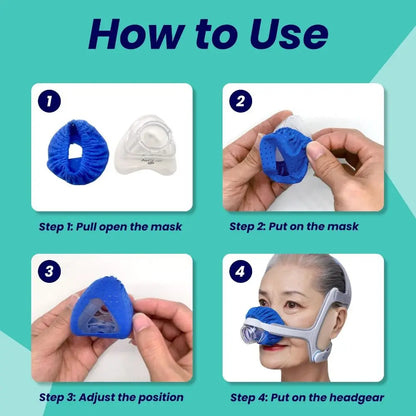 Reusable CPAP Nasal Mask Liners