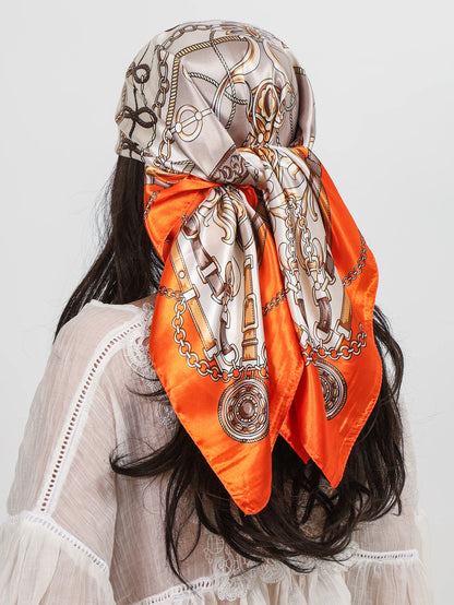 Square Silk Scarves
