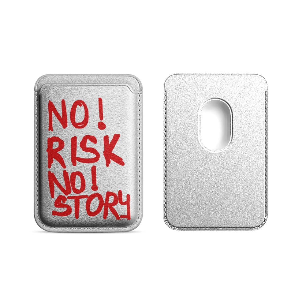 Positive Leather Card Wallet Cover Phone
