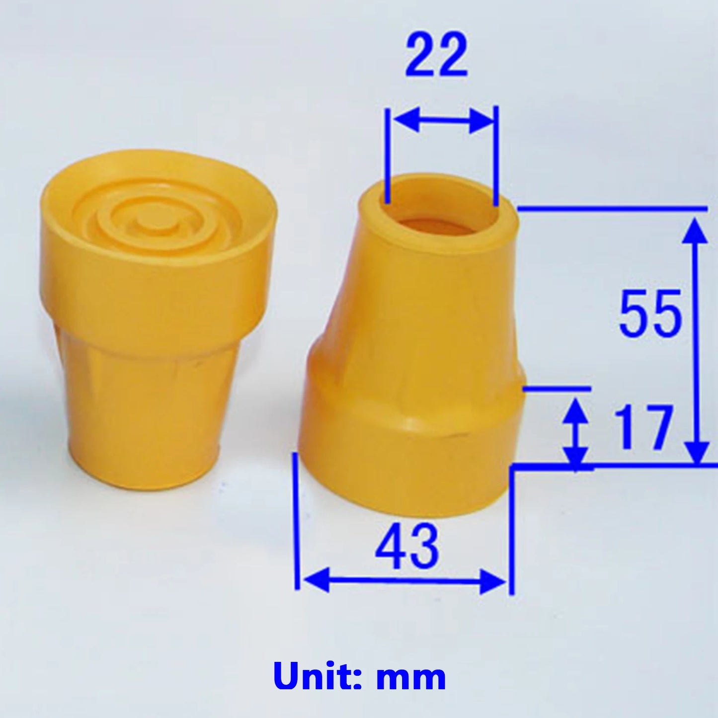 Trekking Pole Rubber Silicone Cap