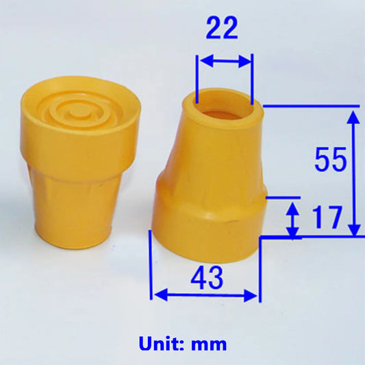Trekking Pole Rubber Silicone Cap