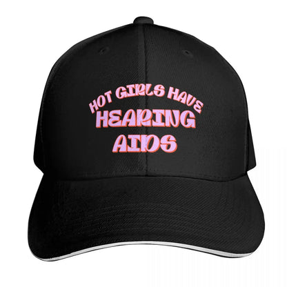 Hearing Aids Baseball Cap