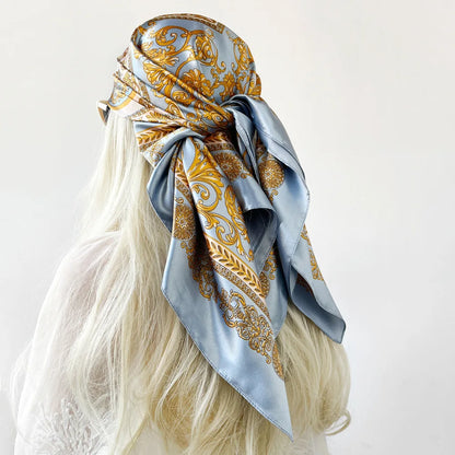 Satin Square Scarf