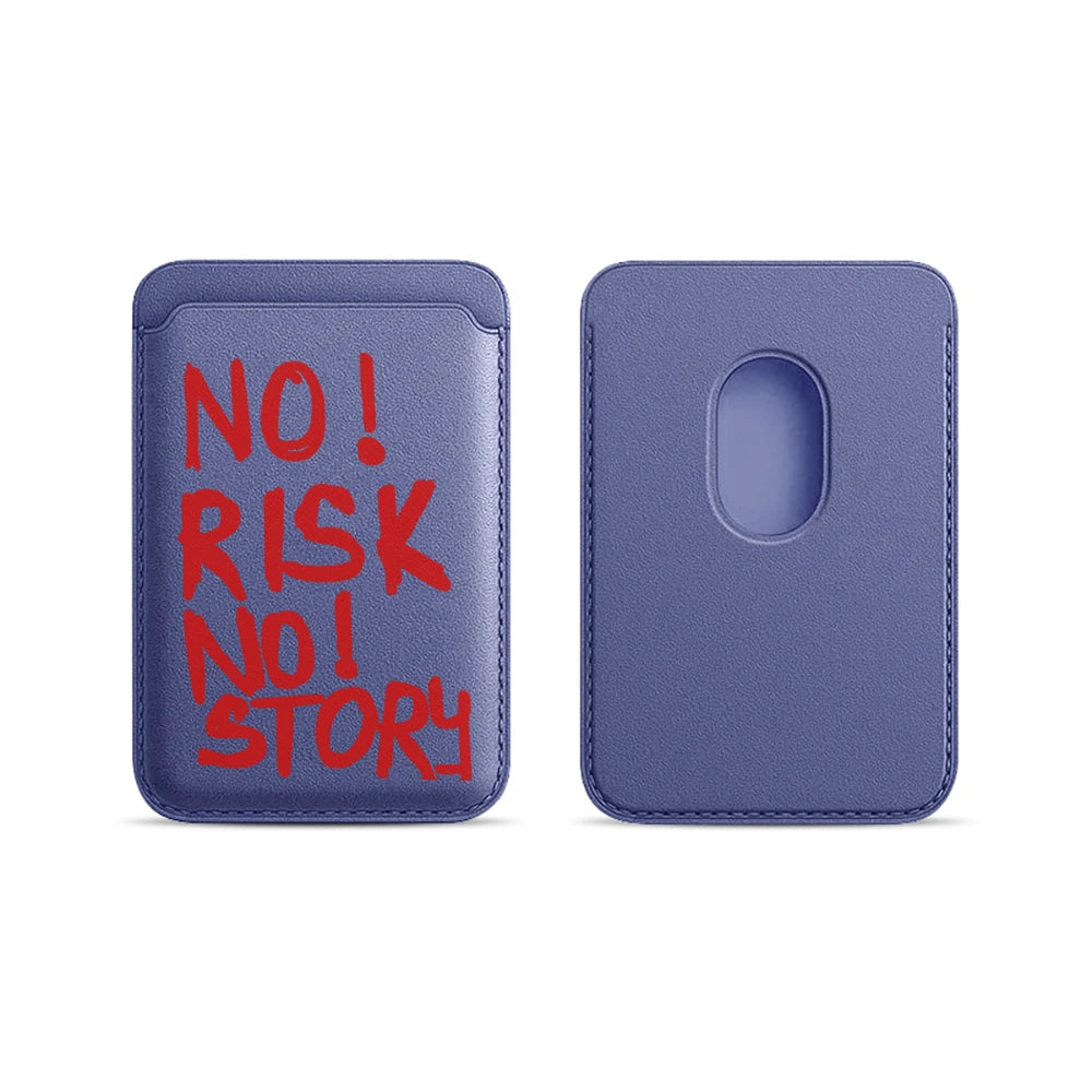 Positive Leather Card Wallet Cover Phone