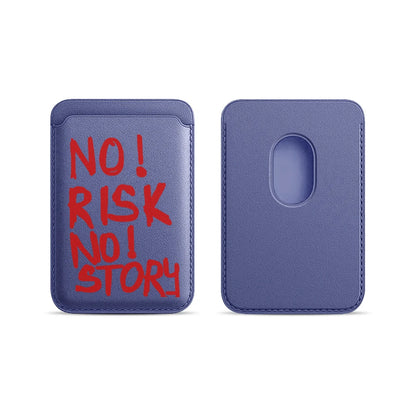 Positive Leather Card Wallet Cover Phone