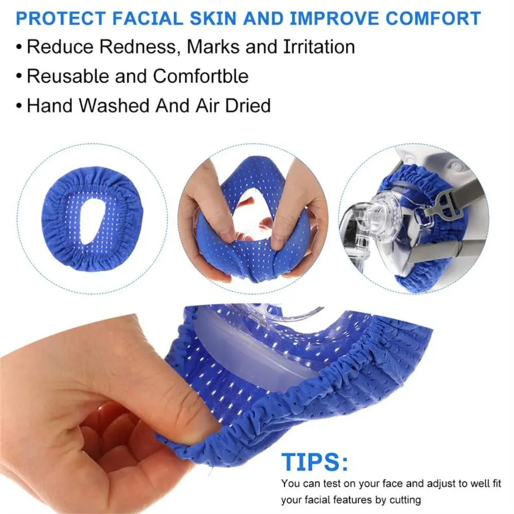 Reusable CPAP Nasal Mask Liners