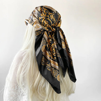 Satin Square Scarf