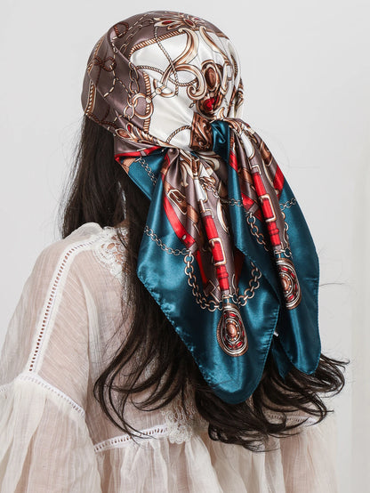 Square Silk Scarves