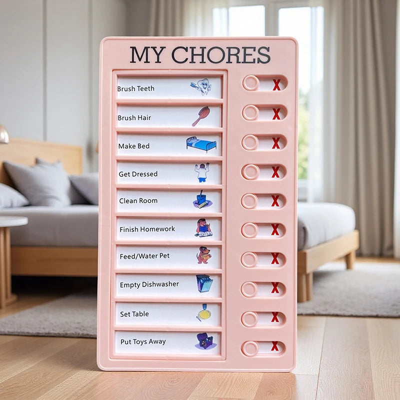 Multi-Kid ADHD-Friendly Chore Chart