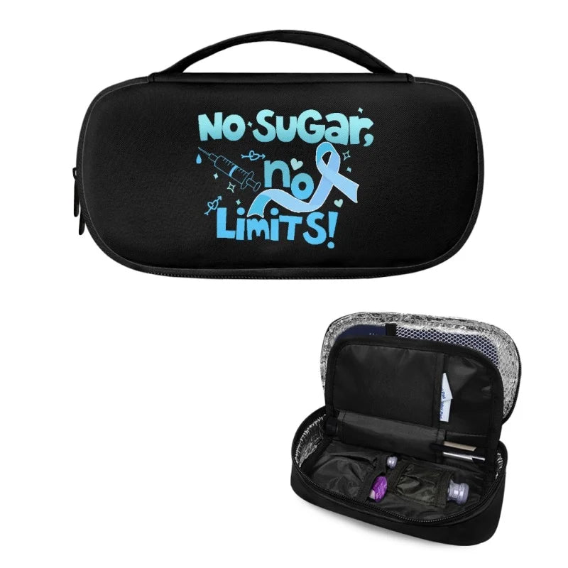 Black Insulin Bag