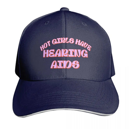 Hearing Aids Baseball Cap