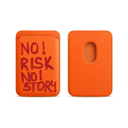 Positive Leather Card Wallet Cover Phone