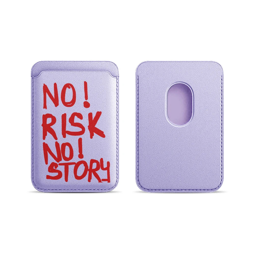 Positive Leather Card Wallet Cover Phone