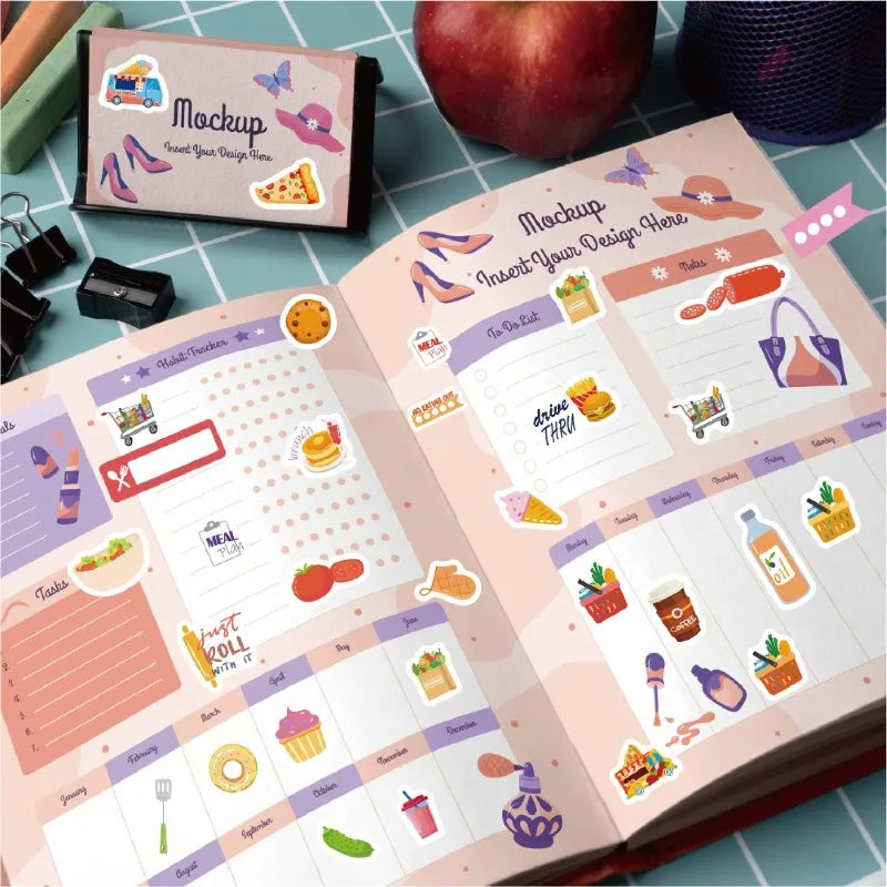 Food Planning Stickers