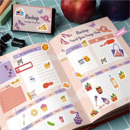 Food Planning Stickers