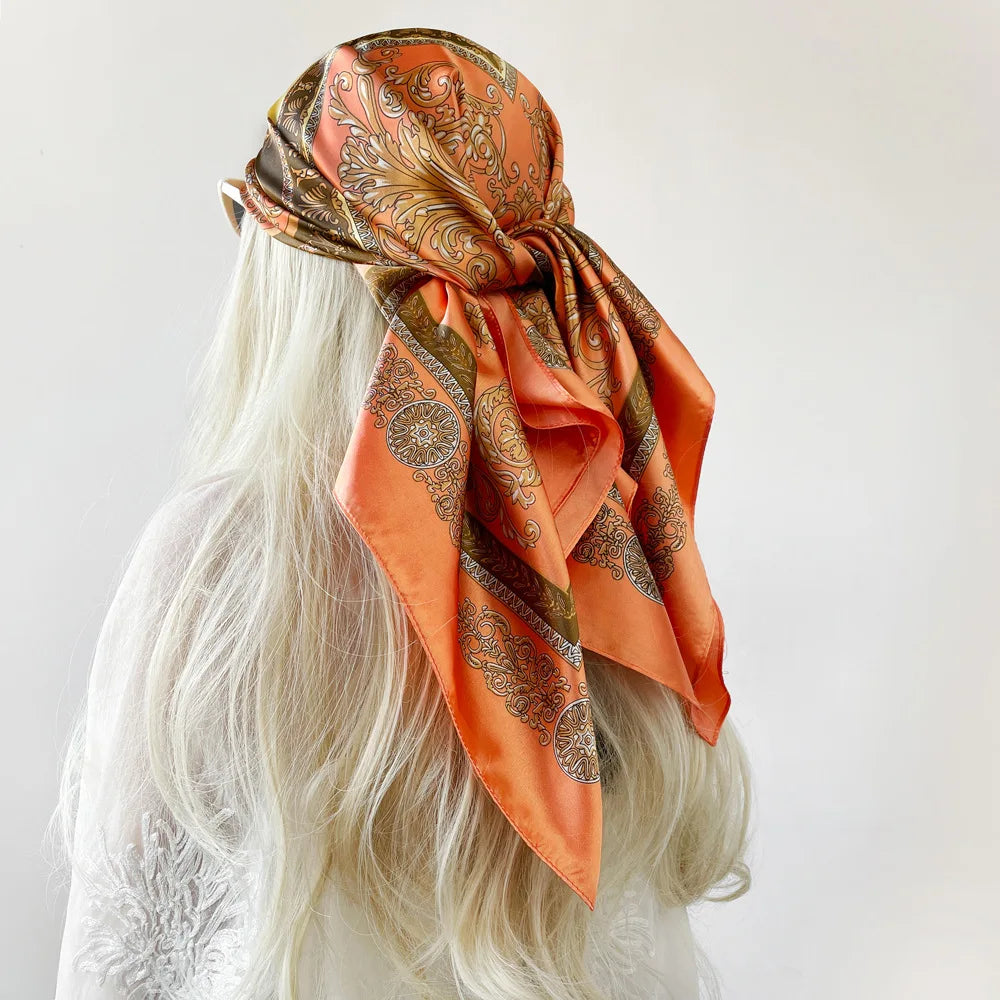 Satin Square Scarf