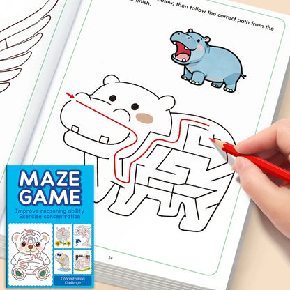 Fun Maze Drawing Book