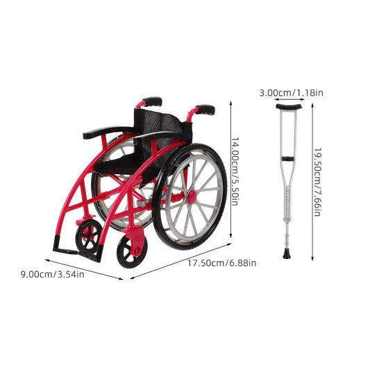 Dollhouse Miniature Wheelchair